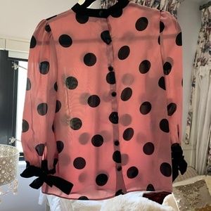 Polka Dot Blouse